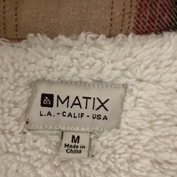 Matix sherpa lined flannel - Picture 2 of 3